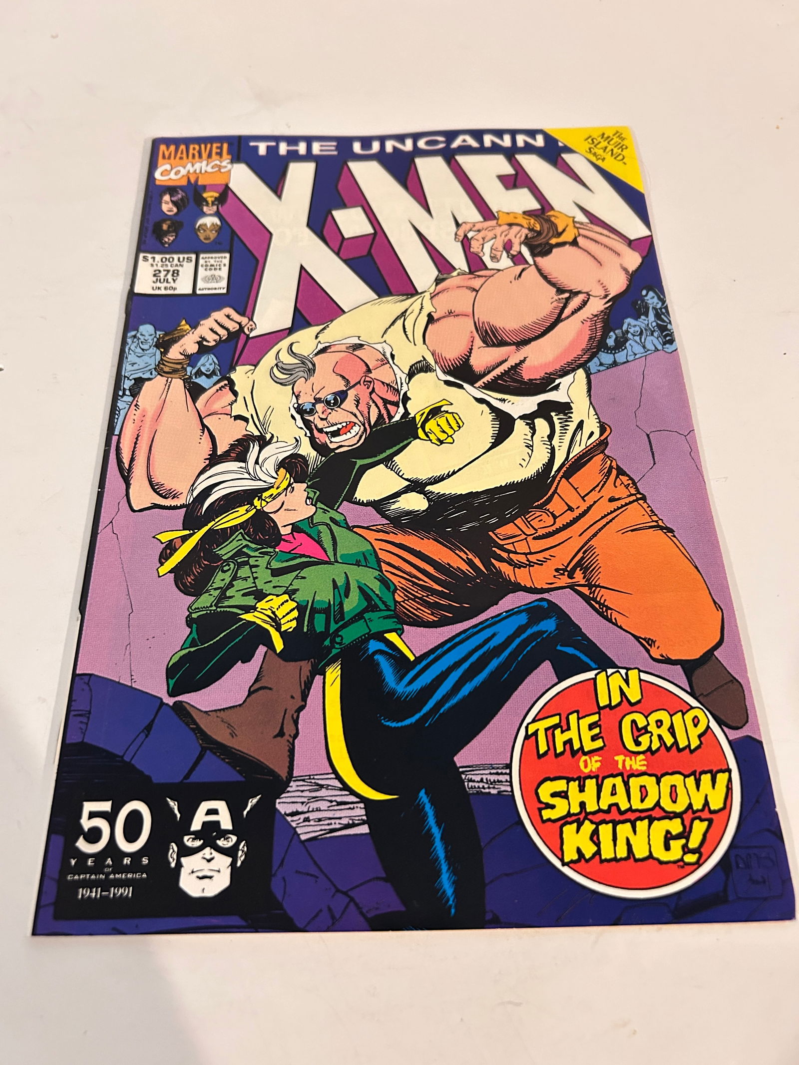 Vintage Comic Book Uncanny X-Men # 278: Vintage Comic Book Uncanny X-Men # 278 Please view all photos as they are part of the description and condition of this Item, Feel free to contact me with questions or picture requests! Used Item AS I