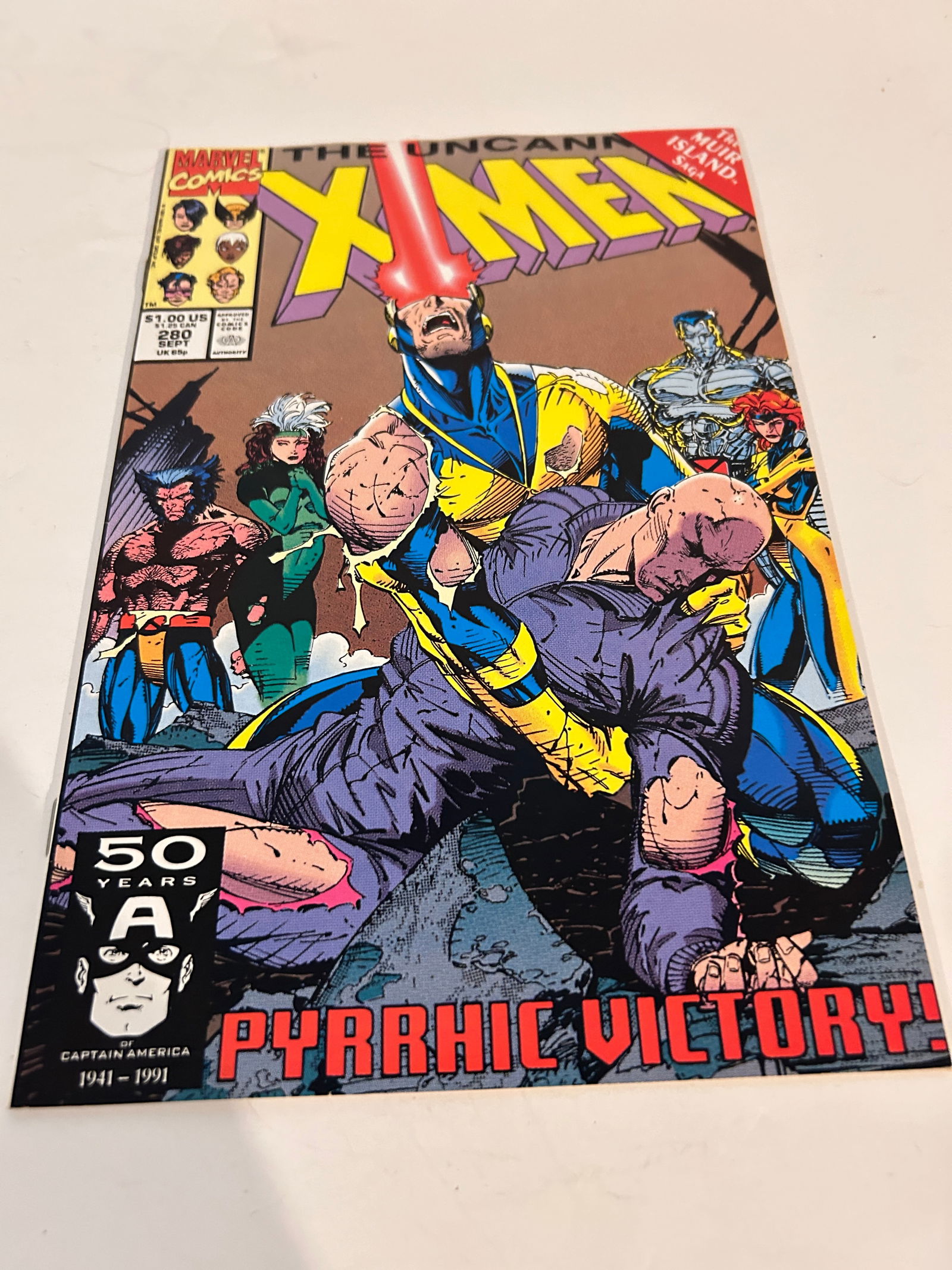 Vintage Comic Book Uncanny X-Men # 280: Vintage Comic Book Uncanny X-Men # 280 Please view all photos as they are part of the description and condition of this Item, Feel free to contact me with questions or picture requests! Used Item AS I