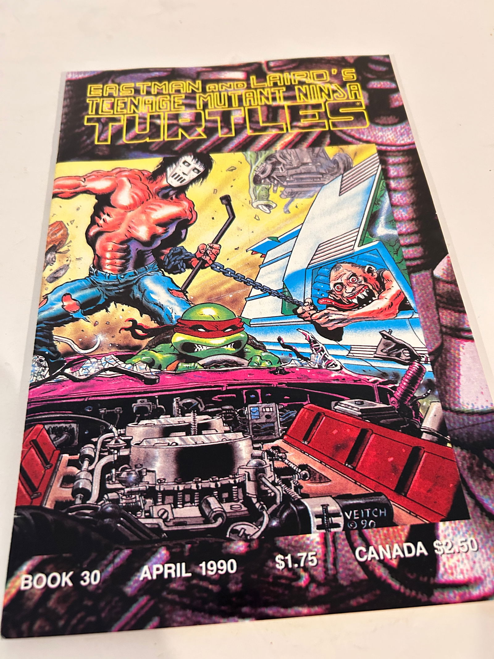 Vintage Comic Book Eastman Teenage Mutant Ninja Turtles # 30 (1 of 2)