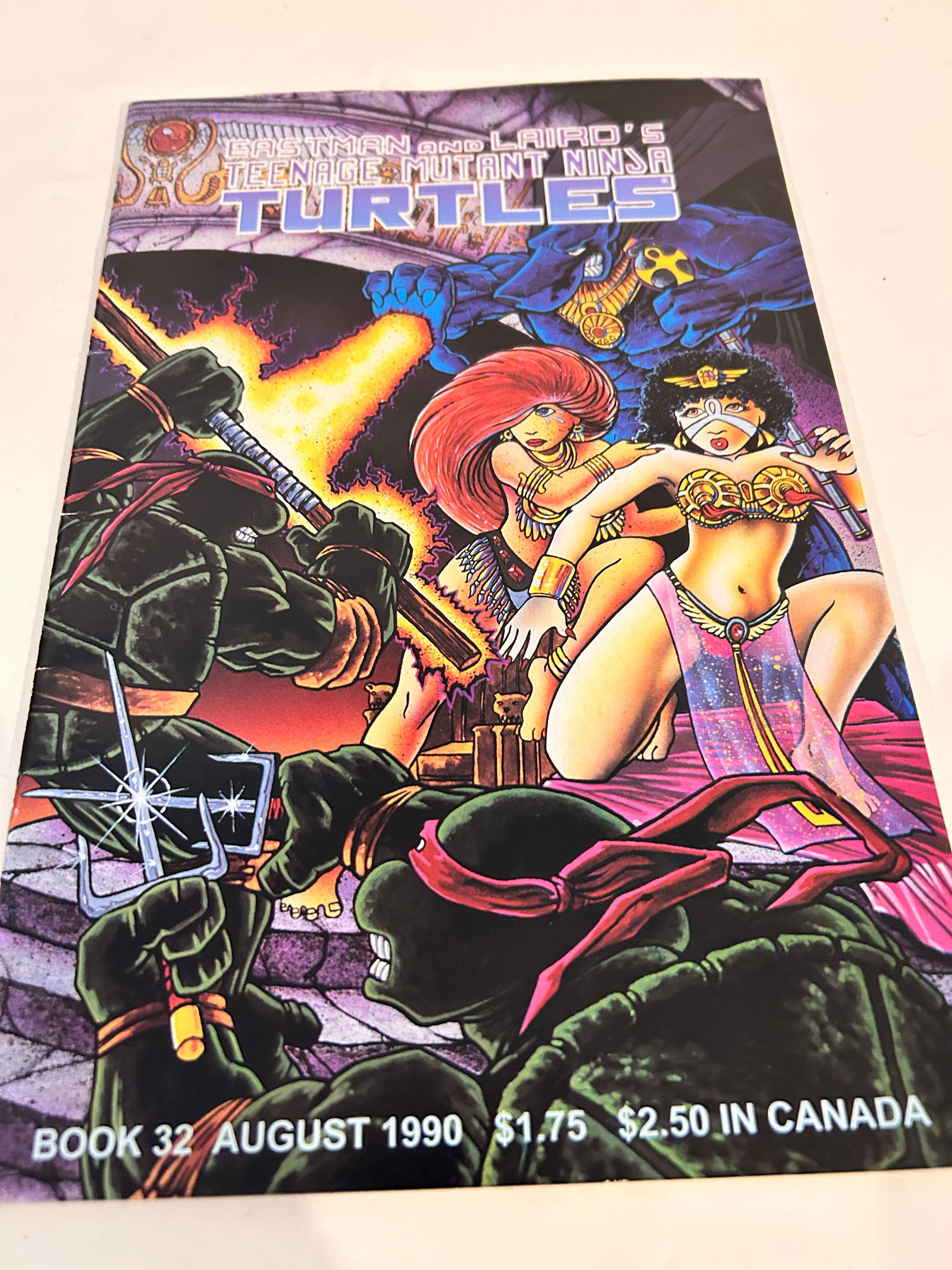 Vintage Comic Book Eastman Teenage Mutant Ninja Turtles # 32 (1 of 2)