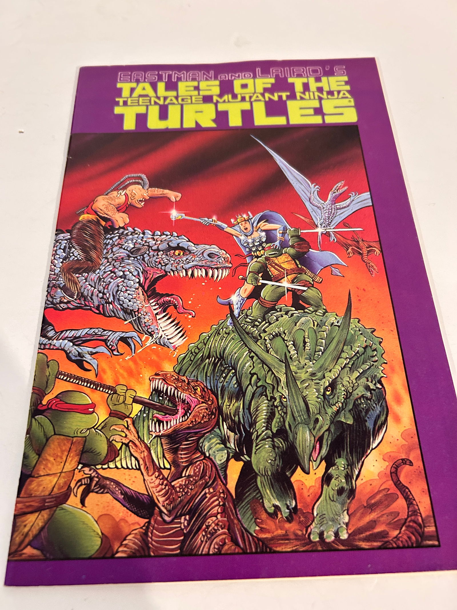Vintage Comic Book Eastman Teenage Mutant Ninja Turtles # 7 (1 of 2)