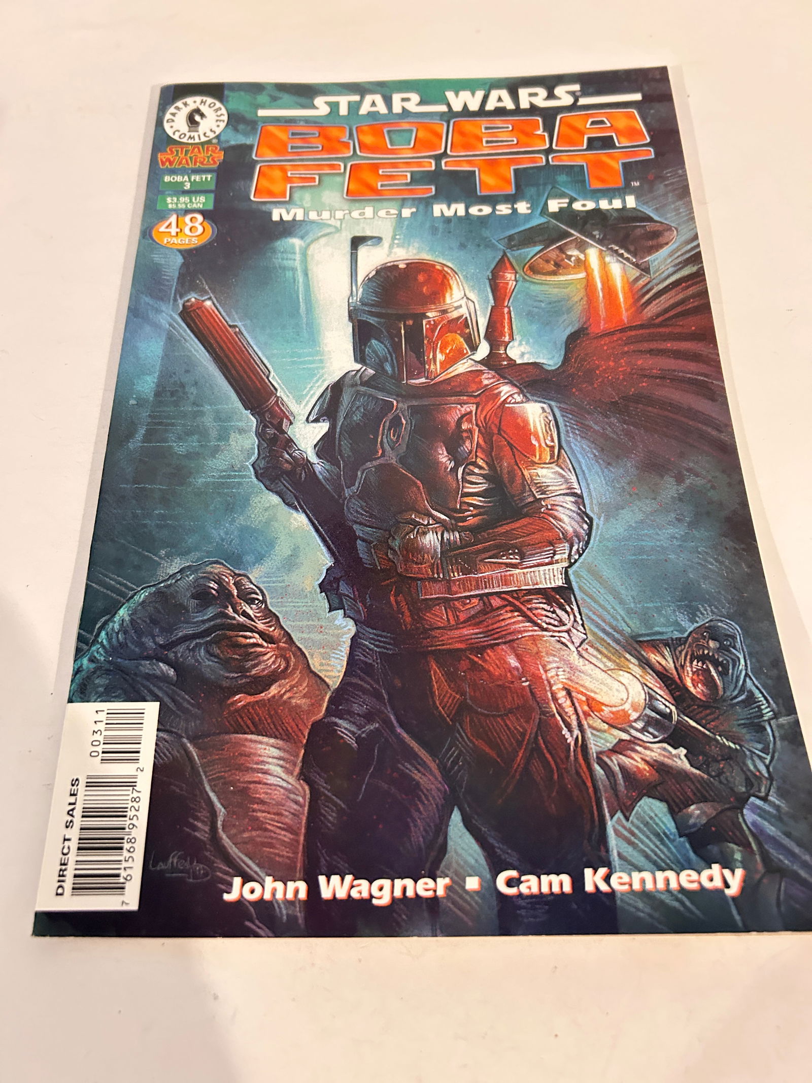 Vintage Comic Book Star Wars Bobba Fett # 3 (1 of 2)
