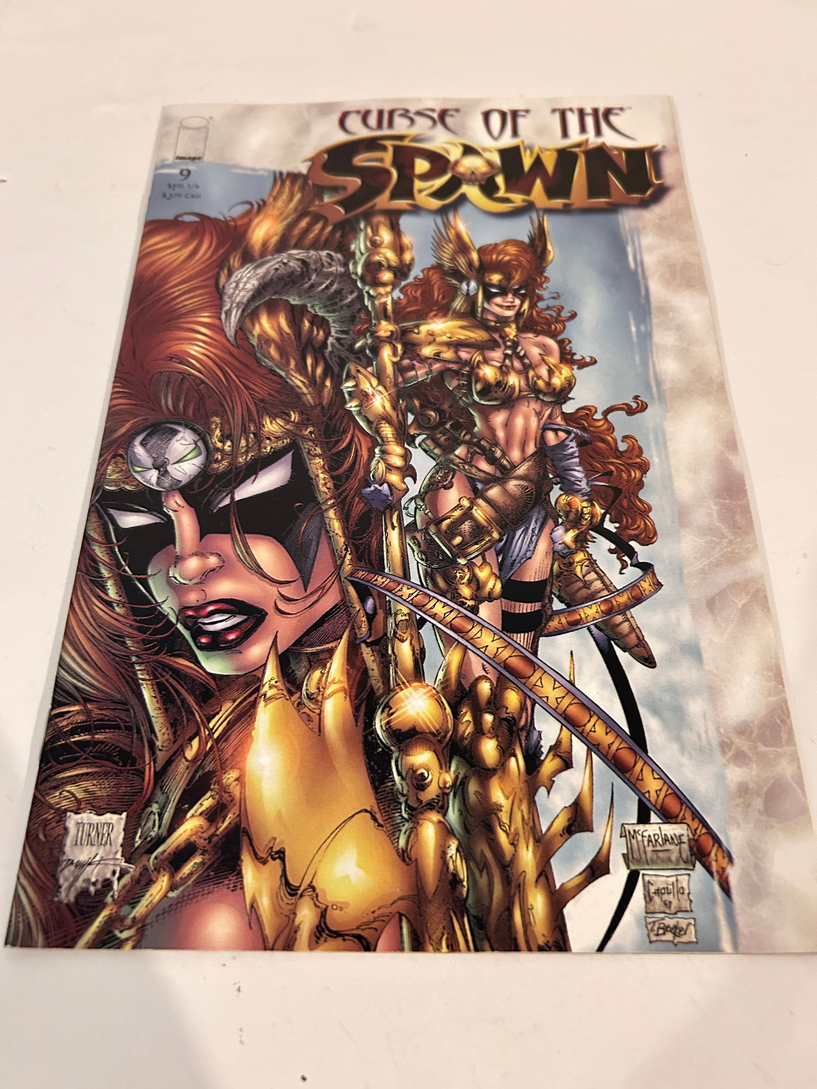 Vintage Comic Book Curse Of Spawn # 9 (1 of 2)