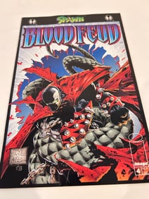 Vintage Comic Book Spawn Blood Feud # 4