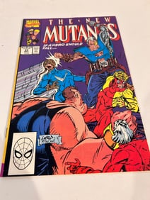 Vintage Comic Book The New Mutants # 89