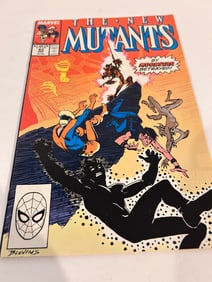 Vintage Comic Book The New Mutants # 83
