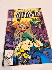Vintage Comic Book The New Mutants # 79