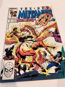 Vintage Comic Book The New Mutants # 77