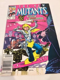 Vintage Comic Book The New Mutants # 34