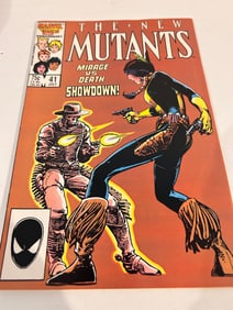 Vintage Comic Book The New Mutants # 41