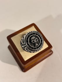 Vintage skull Ring Sz 14