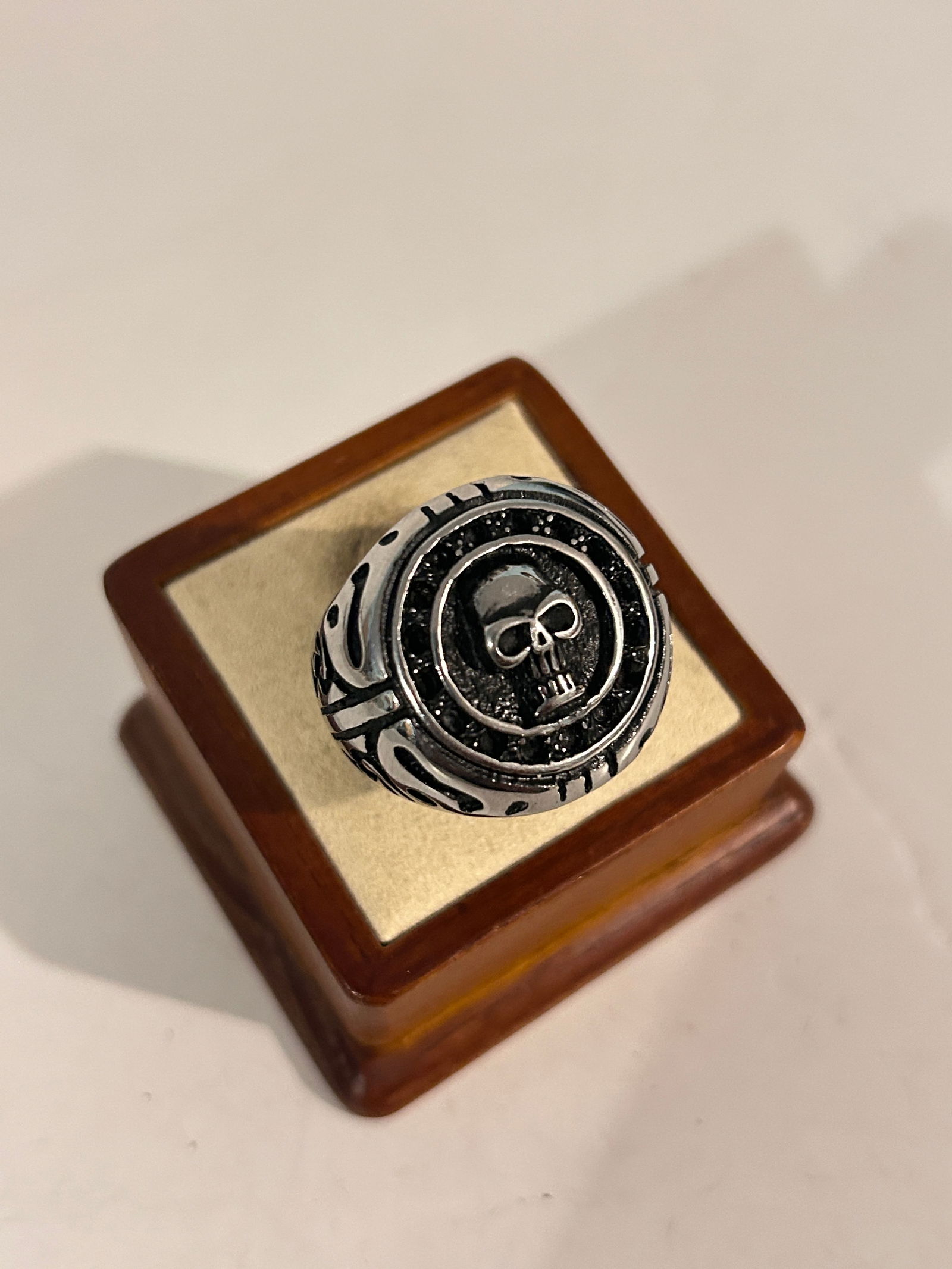 Vintage skull Ring Sz 14 (1 of 5)