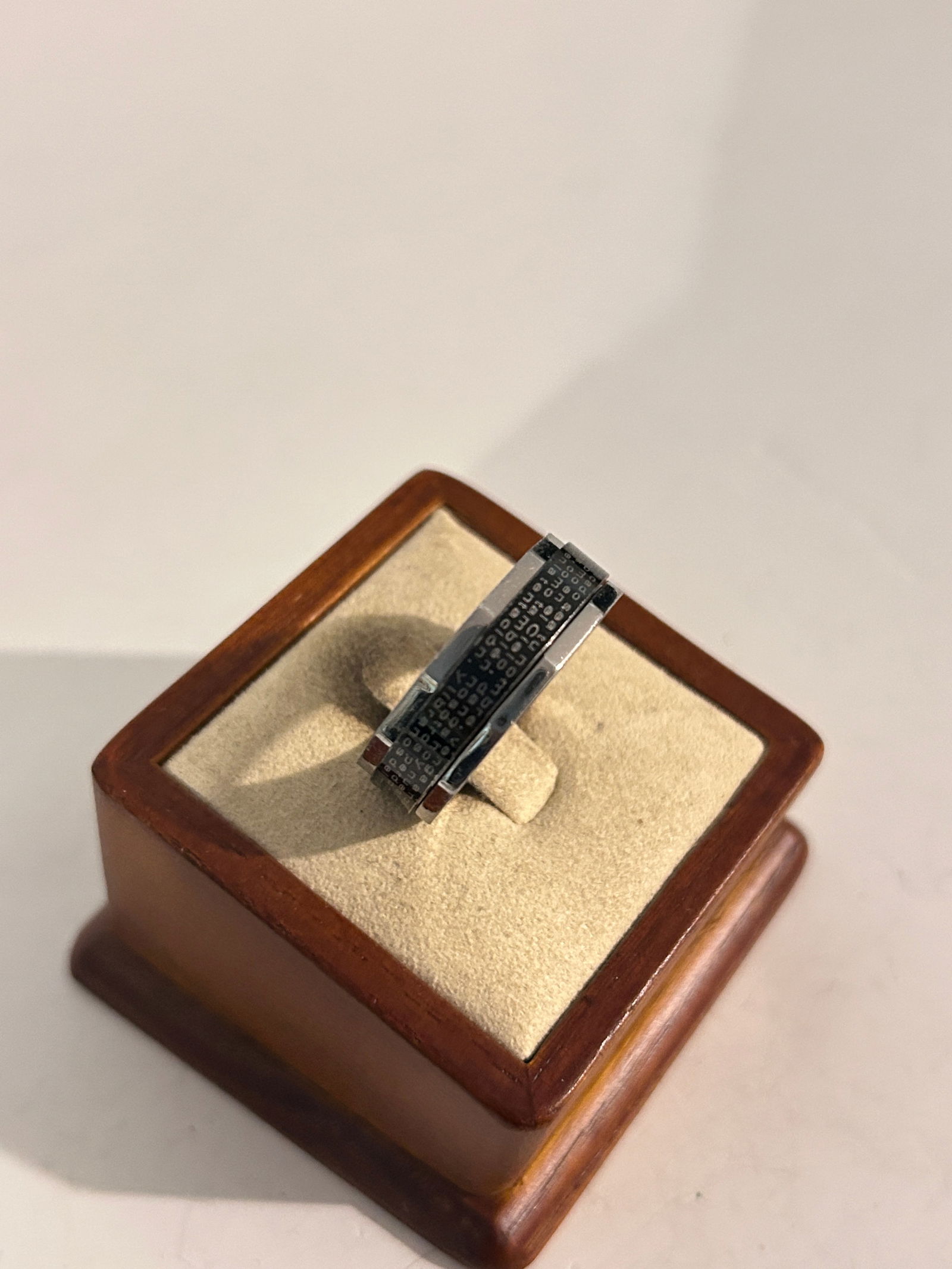 Vintage Stainless Steel Ring Sz 13 (1 of 4)