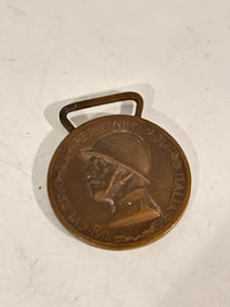1915-1918 WW1 Italy Commemorative War Medal For Italo-Austrian War.