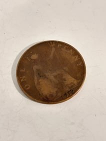 1917 Great Britain One Penny