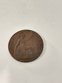 1912 Great Britain One Penny