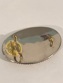 Vintage Eagle green Belt Buckle