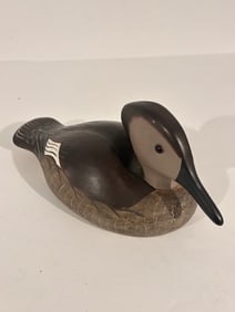 Antique Hooded Merganser Duck Decoy Wildfowler Babylon N.Y