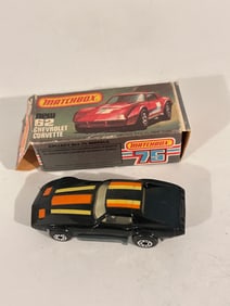 Vintage Matchbox Car 62 Chevrolet Corvette