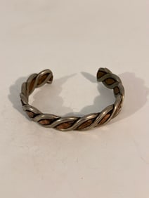 Vintage Copper health bracelet Bracelet Sz 8"