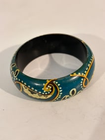 Vintage wide Bracelet Sz 7"