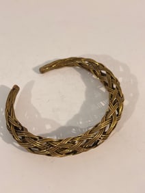 Bajalia brass cuff bracelet Bracelet Sz 8"