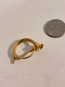 Vintage gold tone napier Brooch