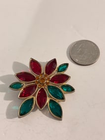 Vintage Rhinestone Brooch