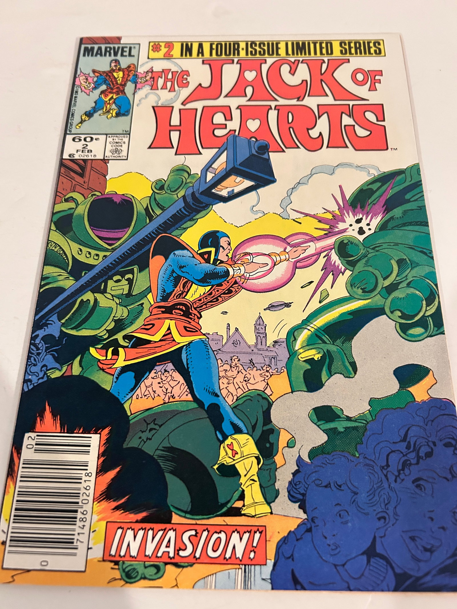 Vintage Comic Book The Jack of Hearts # 2: Vintage Comic Book The Jack of Hearts # 2 Please view all photos as they are part of the description and condition of this Item, Feel free to contact me with questions or picture requests! Used Item A