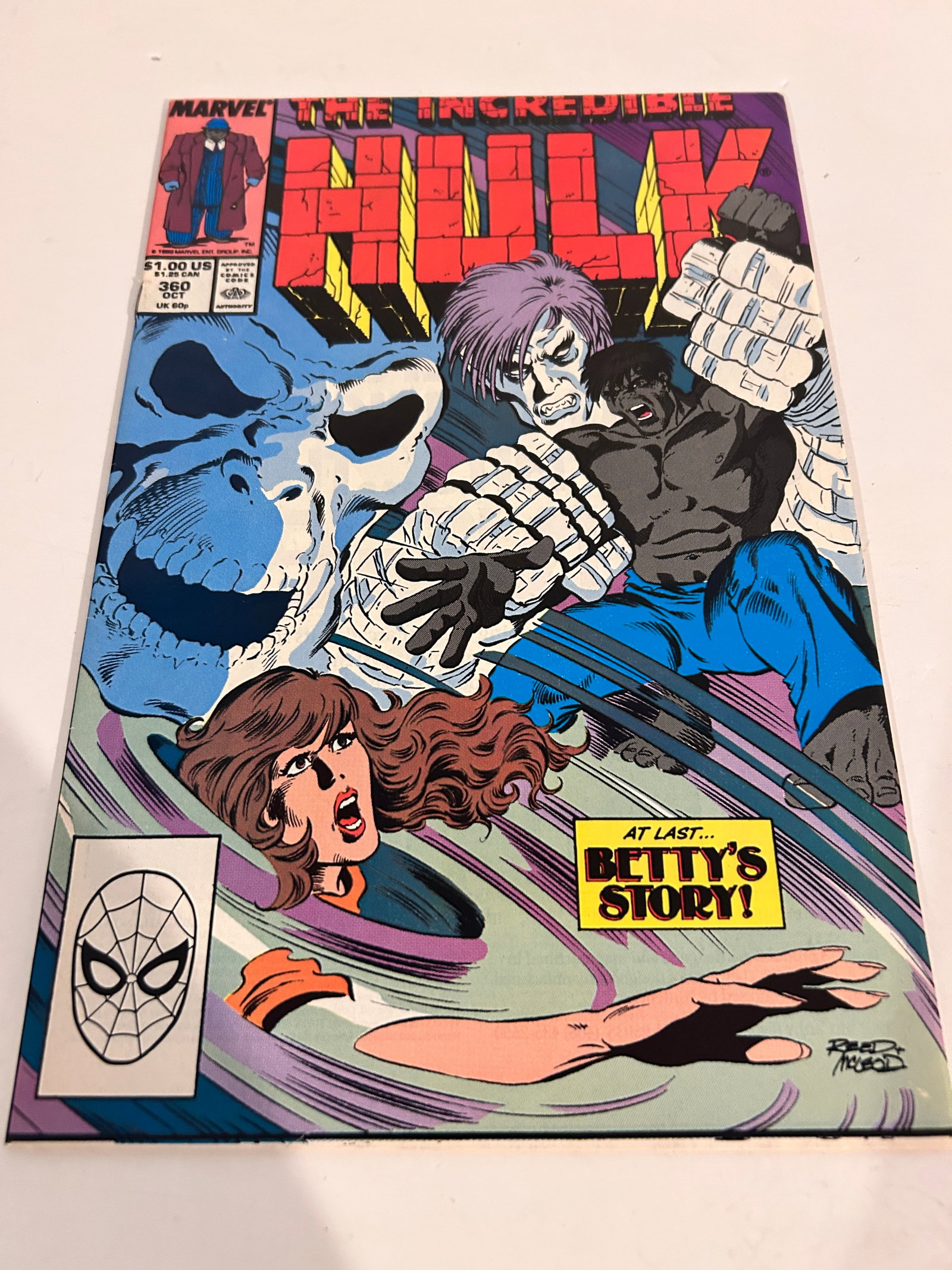 Vintage Comic Book The Incredible Hulk # 360: Vintage Comic Book The Incredible Hulk # 360 Please view all photos as they are part of the description and condition of this Item, Feel free to contact me with questions or picture requests! Used Ite