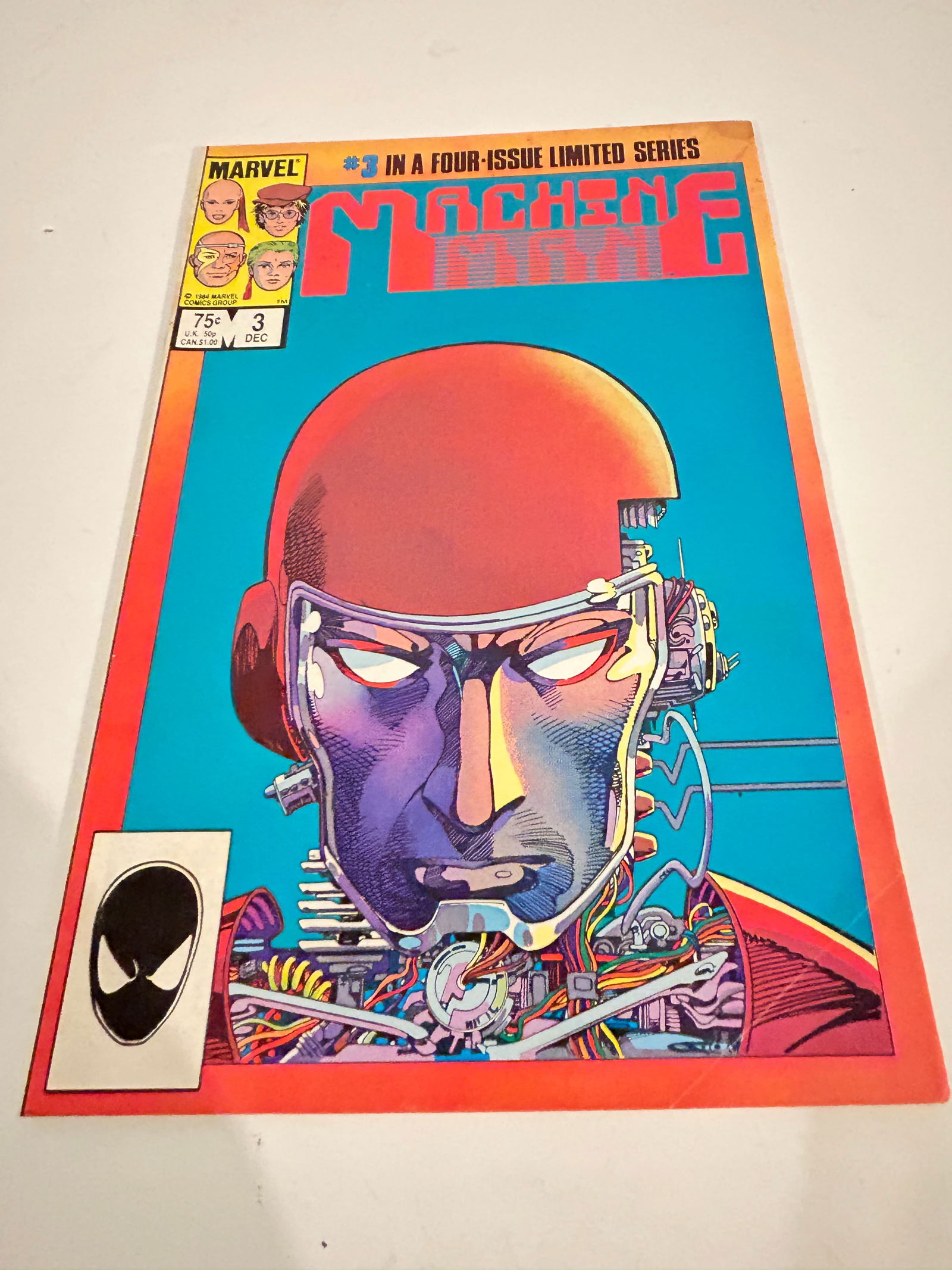 Vintage Comic Book Machine Man # 3 (1 of 2)