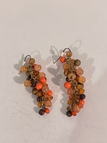 Vintage tiny bead Earrings