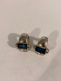 Vintage Gio Silver Tone Earrings