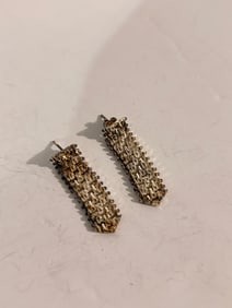 Vintage Gold tone Earrings no backs