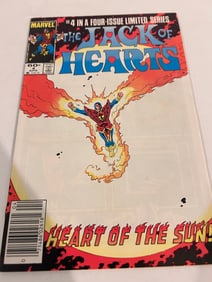 Vintage Comic Book The Jack of Hearts # 4