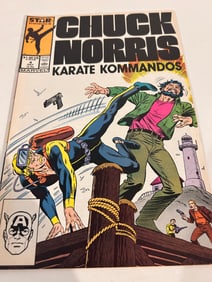 Vintage Comic Book Chuck Norris # 4