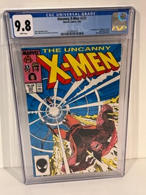 Vintage Comic Book Uncanny X-Men #221 CGC 9.8 White 1st Appearance of Mister Sinister