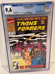Transformers #80 (1991) CGC 9.6 Neo-Knights Appearance Simon Furman Story Marvel