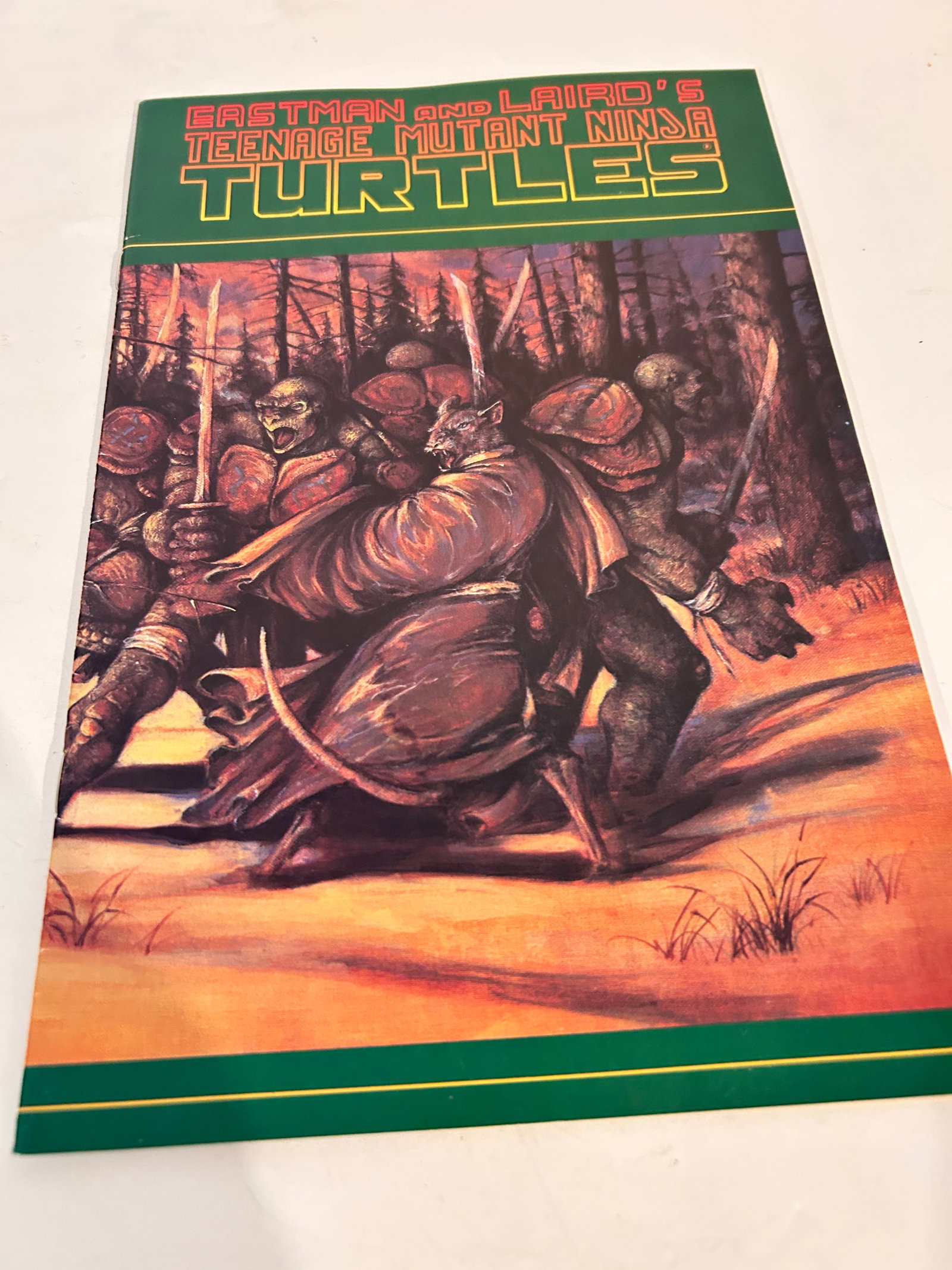 Vintage Comic Book Eastman Teenage Mutant Ninja Turtles # 31 (1 of 2)