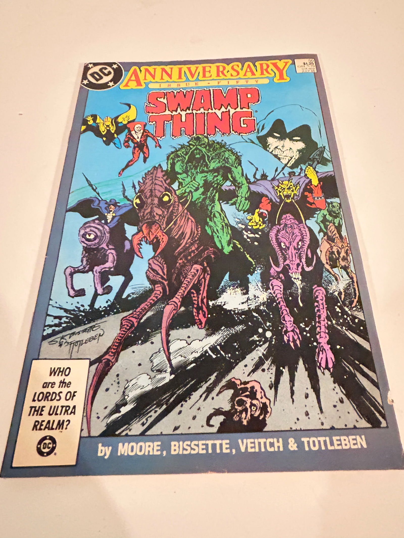 Vintage Comic Book Swamp Thing # 50 (1 of 2)