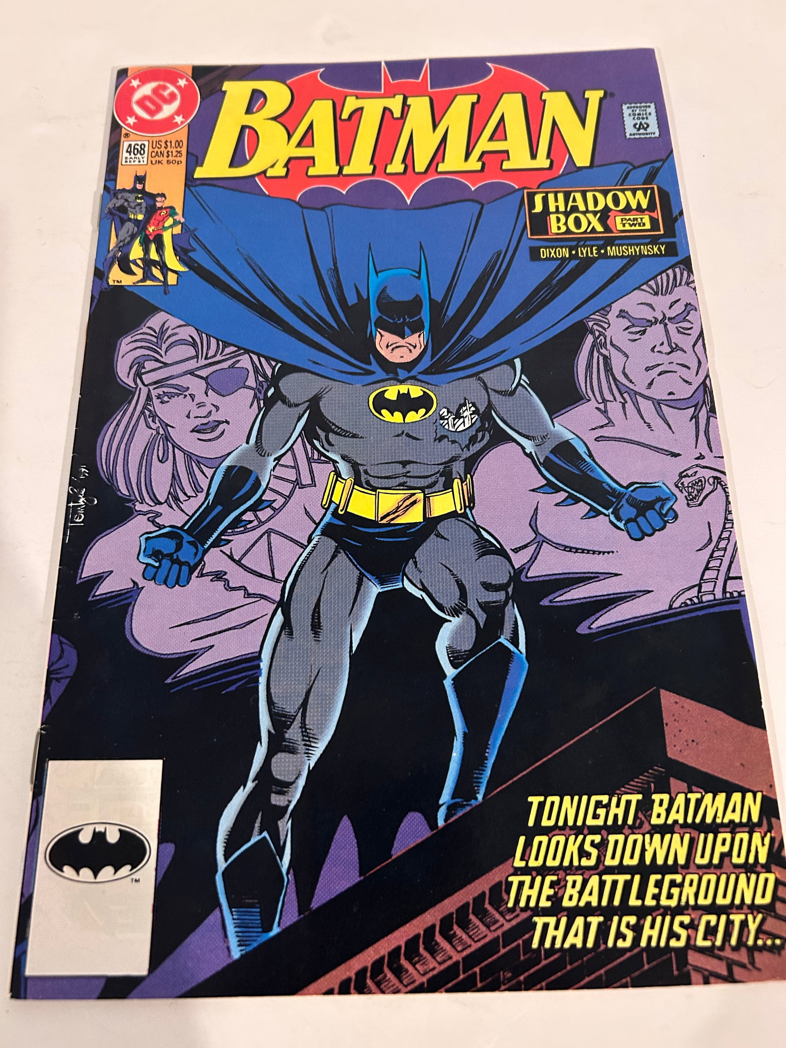 Vintage Comic Book Batman # 468: Vintage Comic Book Batman # 468 Please view all photos as they are part of the description and condition of this Item, Feel free to contact me with questions or picture requests! Used Item AS IS