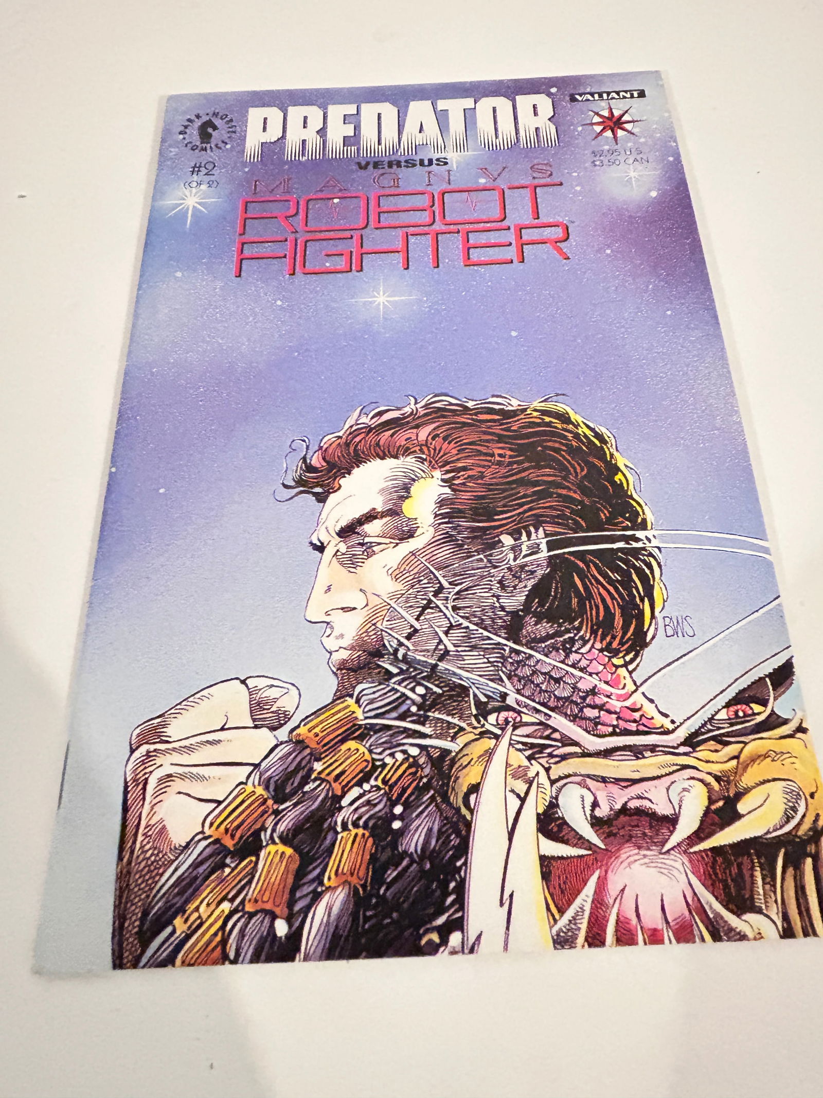 Vintage Comic Book Predator vs Robot Fighter # 2 (1 of 2)