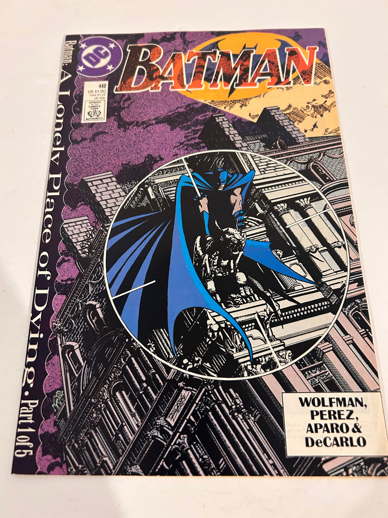 Vintage Comic Book Batman # 440 (1 of 2)