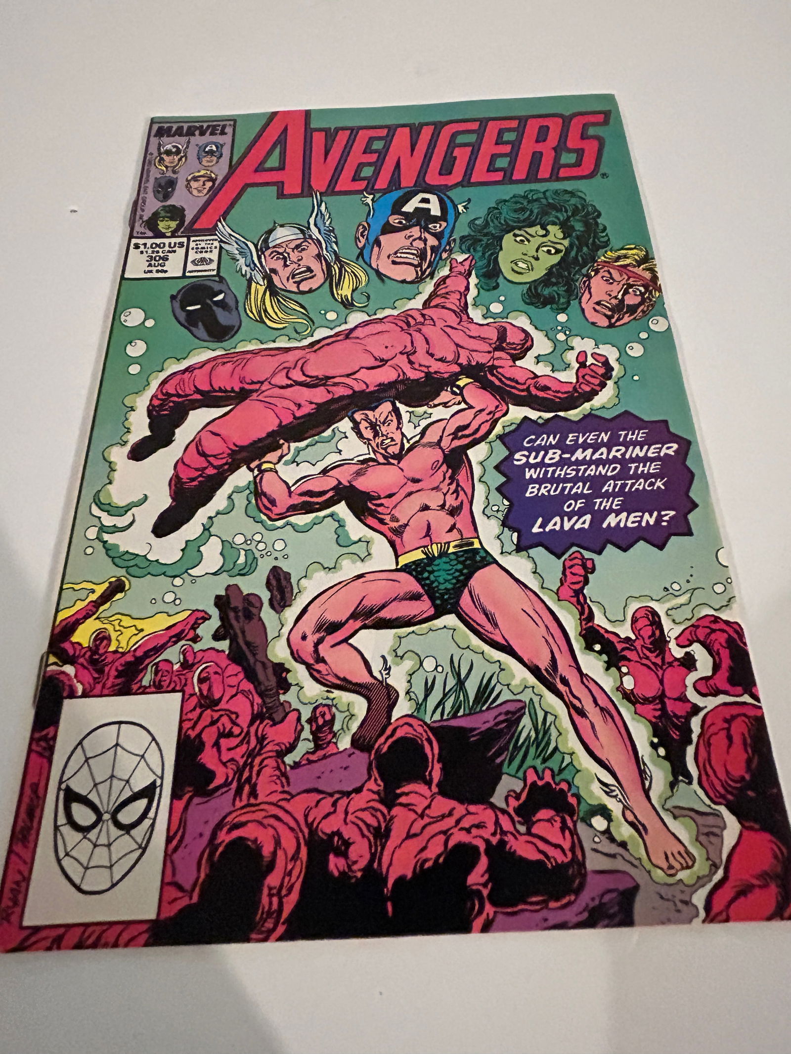 Vintage Comic Book Avengers # 306 (1 of 2)