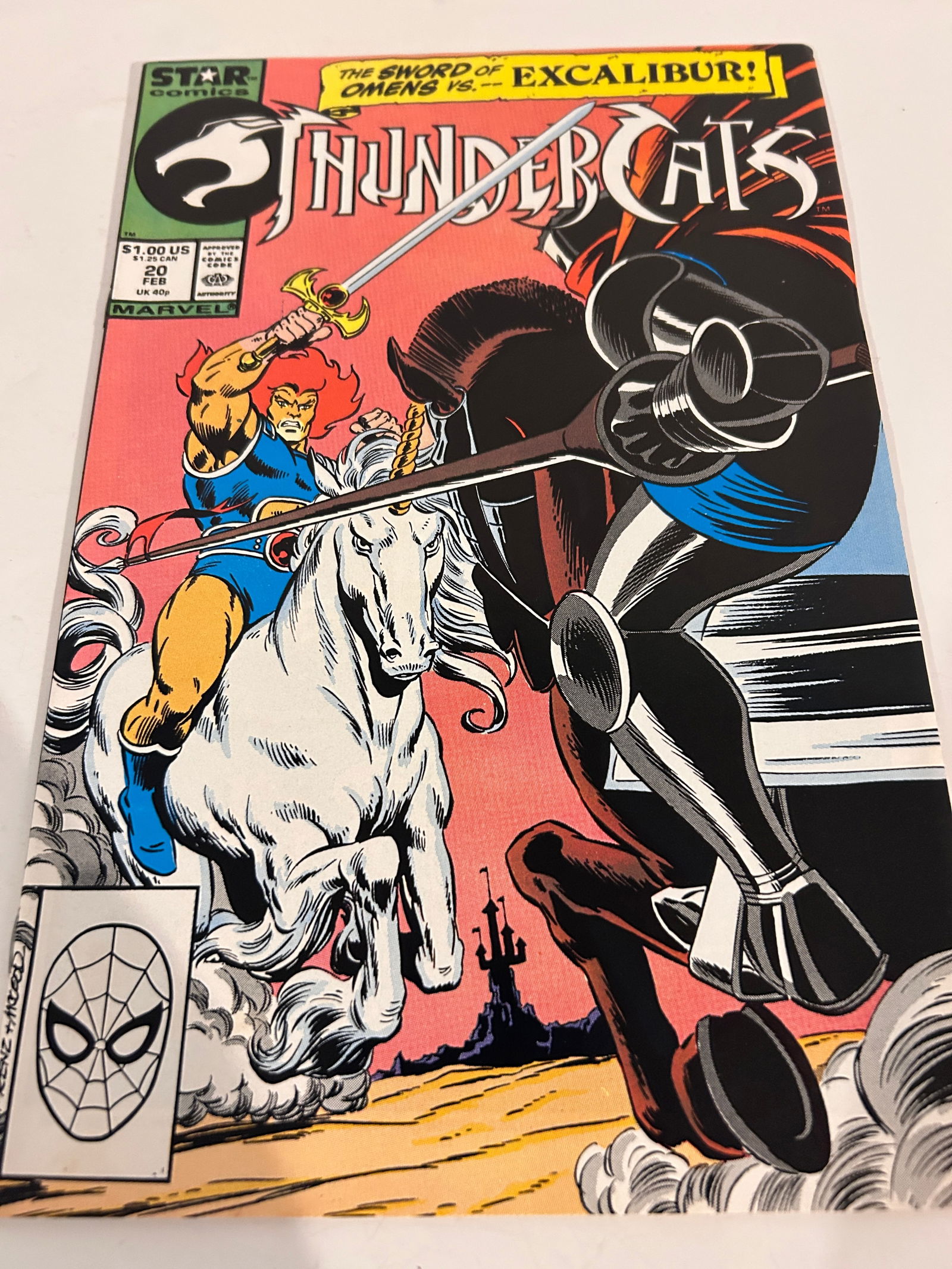 Vintage Comic Book  Thunder Cats # 20 (1 of 2)