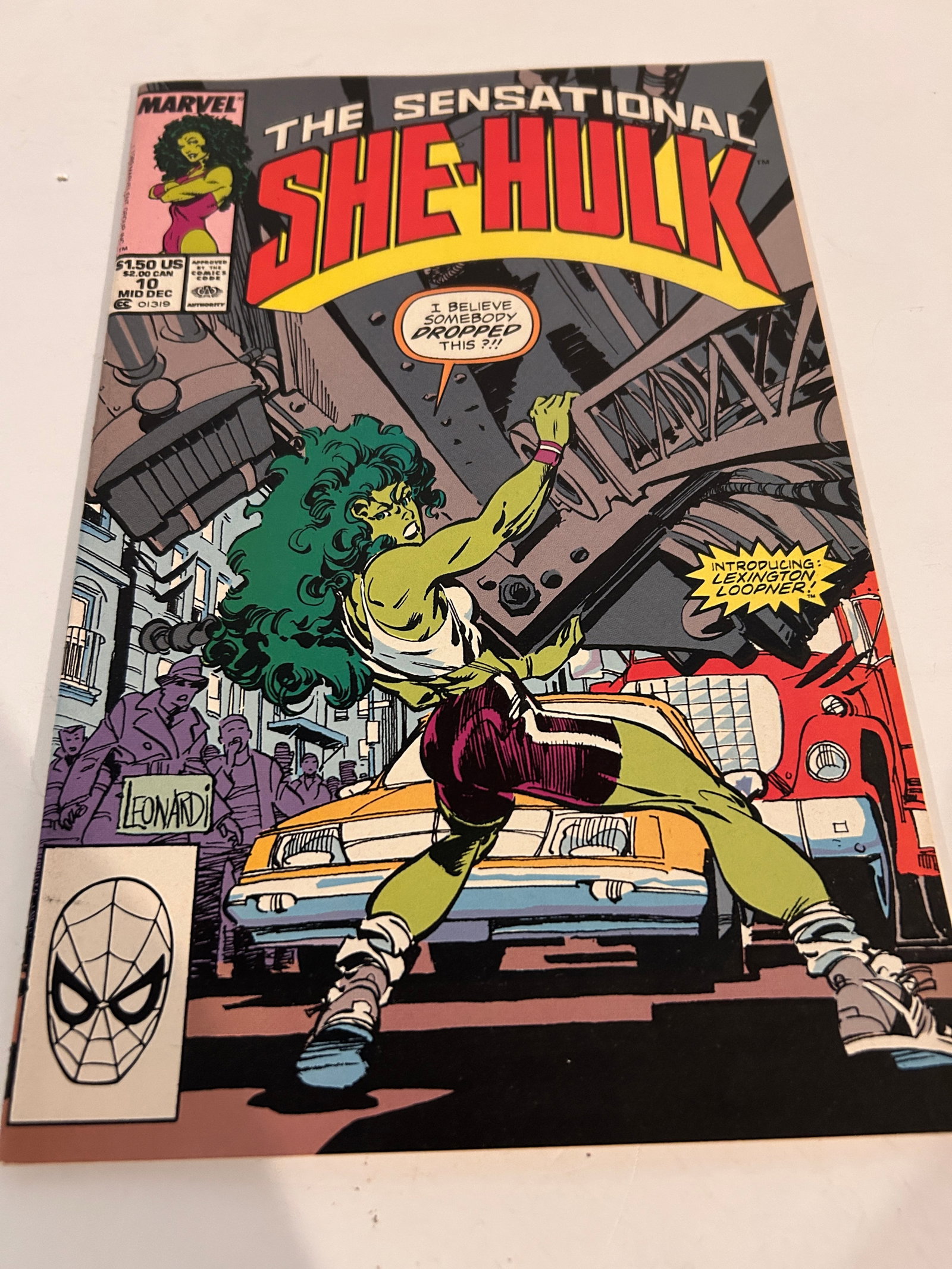 Vintage Comic Book Sensational She Hulk # 10: Vintage Comic Book Sensational She Hulk # 10 Please view all photos as they are part of the description and condition of this Item, Feel free to contact me with questions or picture requests! Used Ite