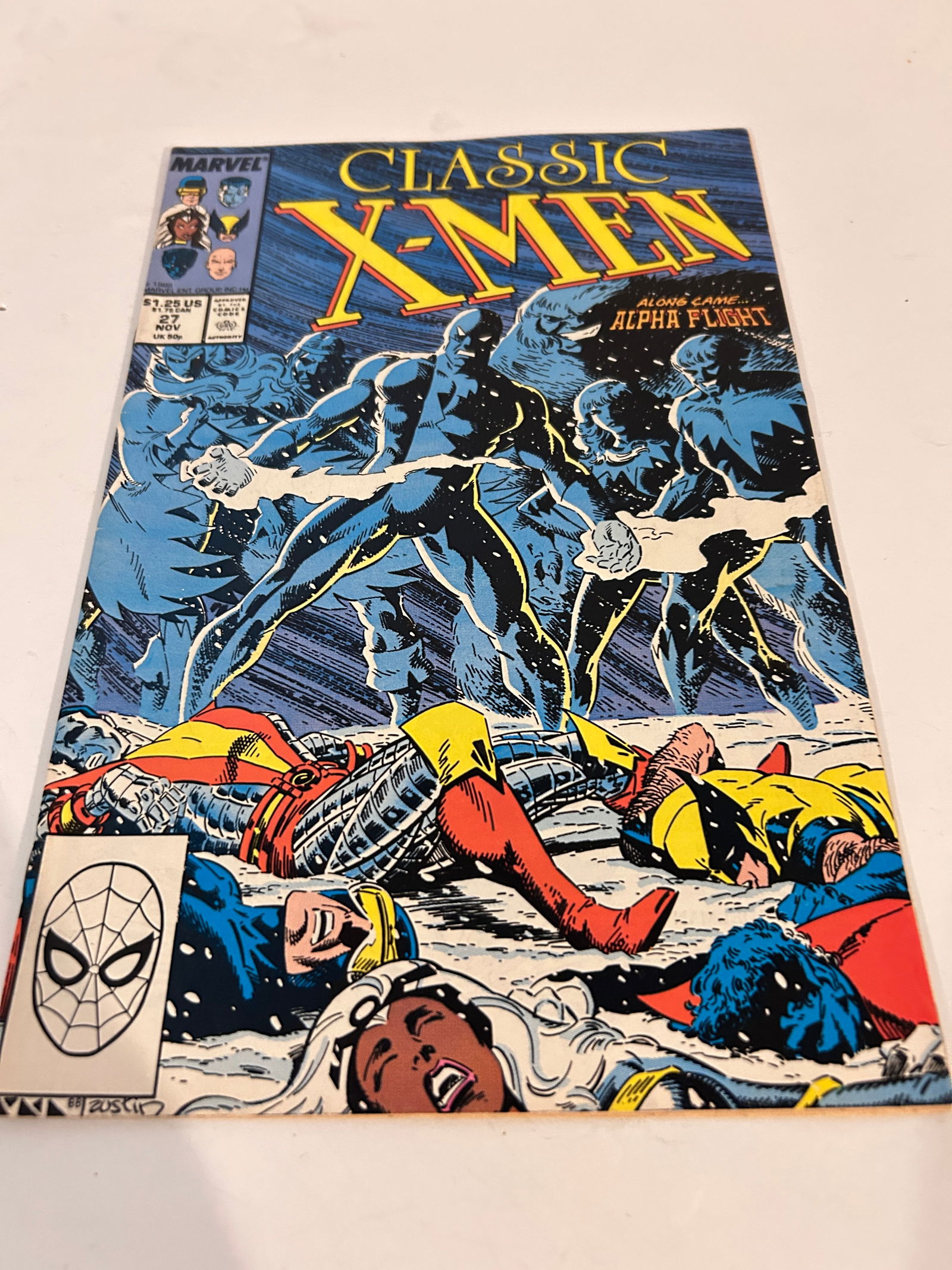 Vintage Comic Book X-Men Classic # 27 (1 of 2)