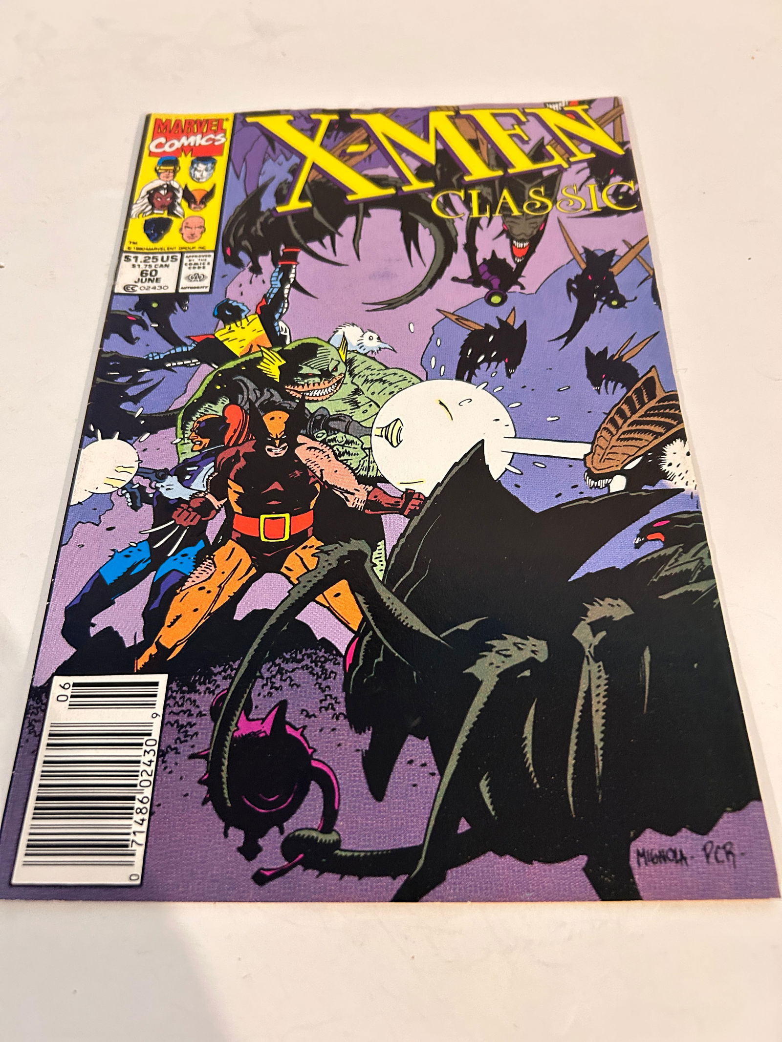 Vintage Comic Book X-Men Classic # 60 (1 of 2)