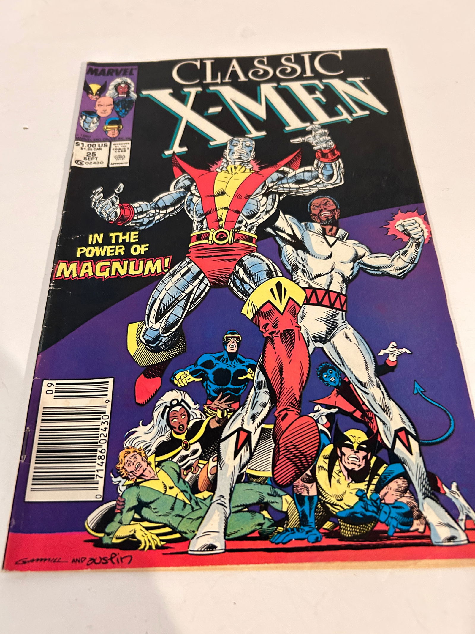 Vintage Comic Book X-Men Classic # 25 (1 of 2)