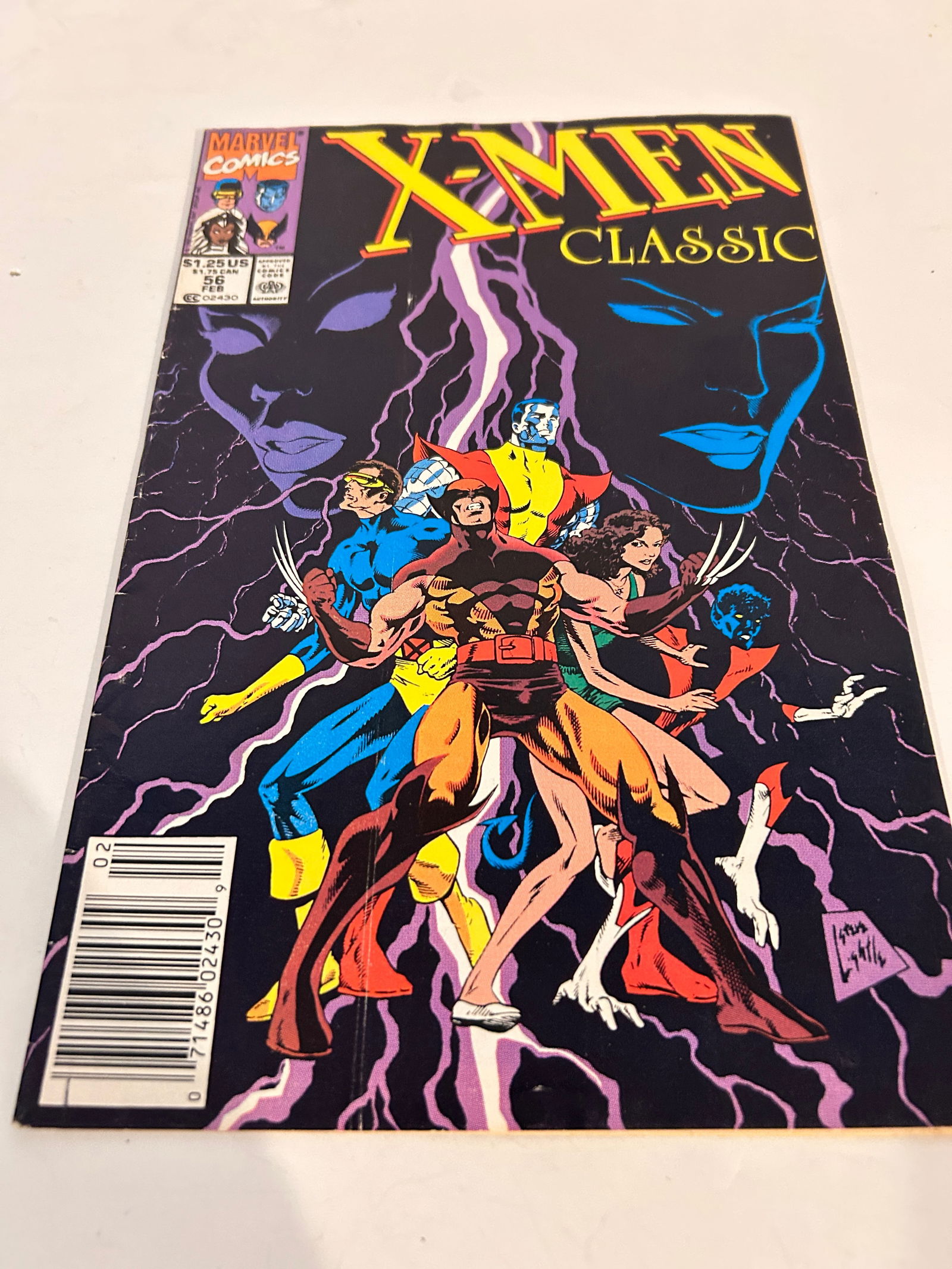 Vintage Comic Book X-Men Classic # 56 (1 of 2)